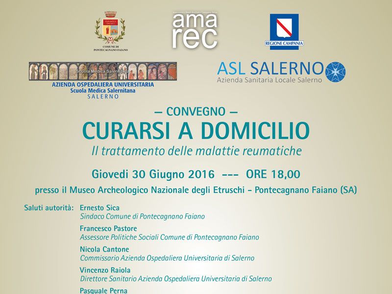 30 Giugno 2016 CURARSI A DOMICILIO