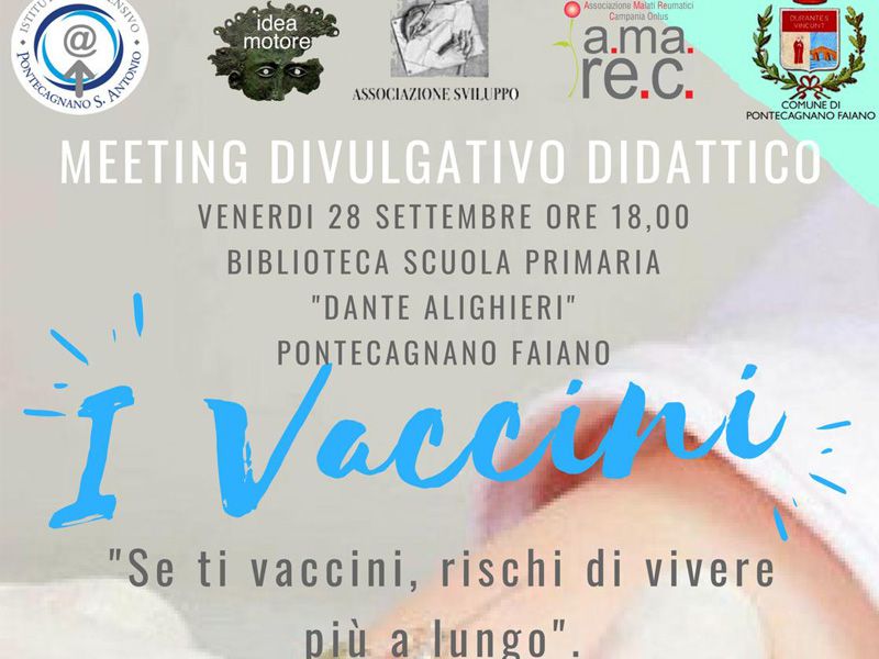 28 Settembre - I vaccini